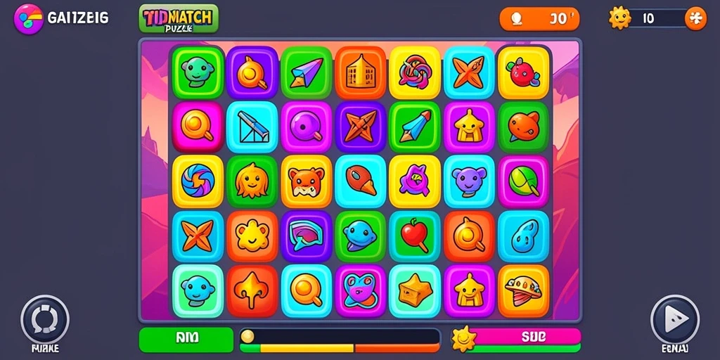 Tampilan utama dengan karakter keren dan gameplay yang menantang.