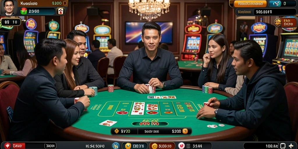 Tangkapan layar menampilkan karakter utama dalam pertarungan epik.