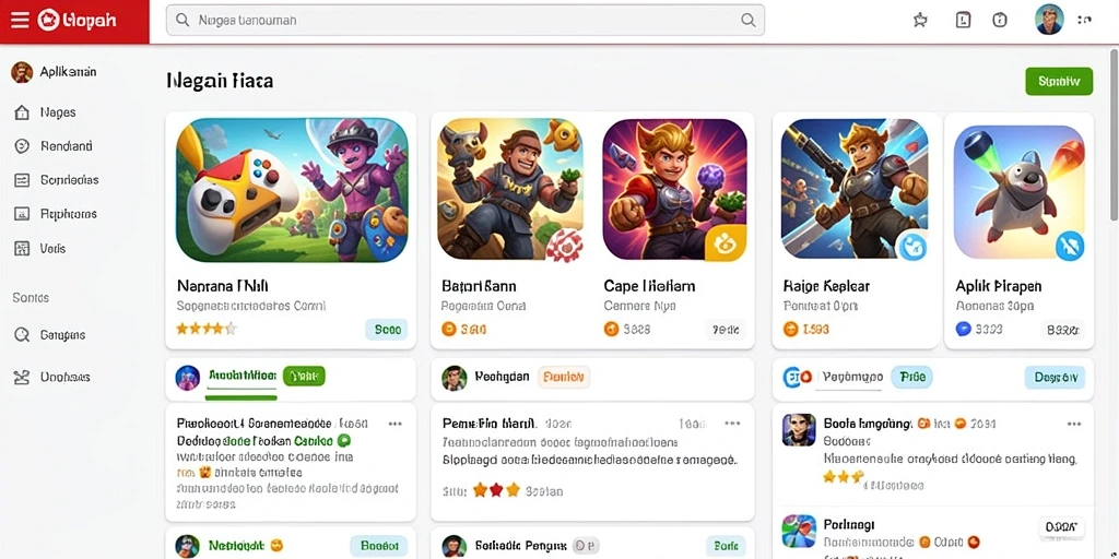 Screenshot menampilkan tampilan antarmuka utama LUCKYDF.