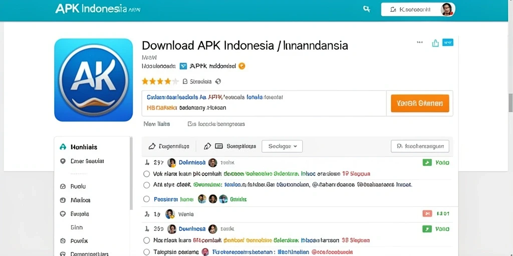 Tampilan layar awal yang menarik dan penuh warna.
