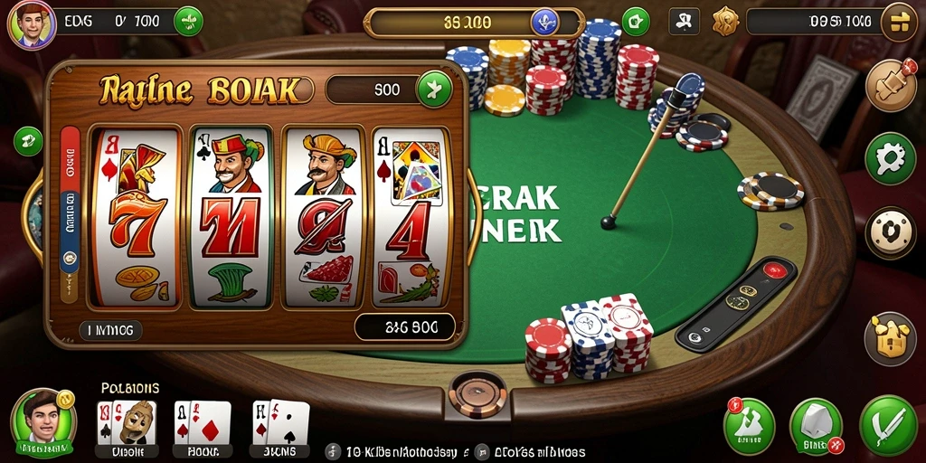 Tampilan antarmuka QUARKPLAY yang menarik.