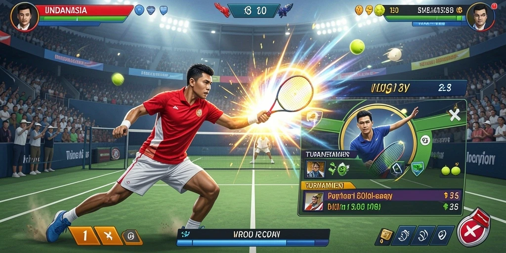Tampilan utama RICIS77 yang menarik.