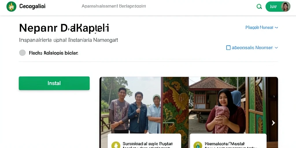 Tampilan antarmuka yang intuitif dan user-friendly.