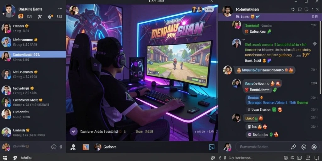 Tampilan awal permainan yang menarik.