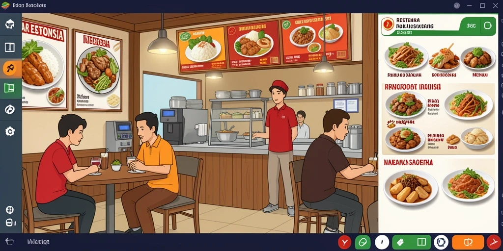 Tangkapan layar menunjukkan pertarungan seru melawan monster besar.